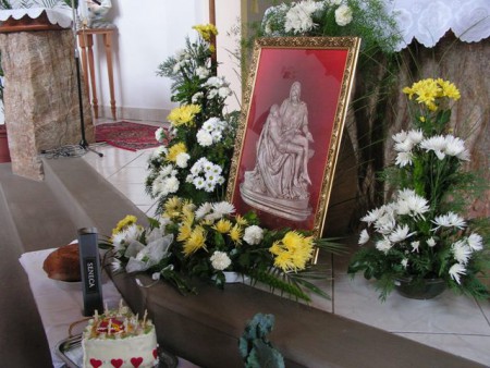 Výzdoba na sviatok Sedembolestnej